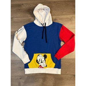 Disney Parks WDW Mickey Mouse Pullover Hoodie S